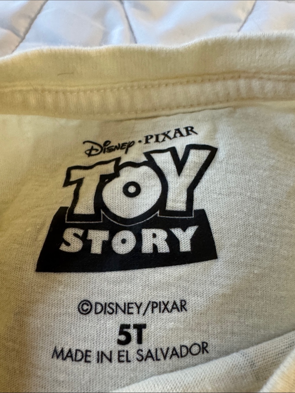 Disney Toy Story Buzz Lightyear & Woody Graphic Tee - Light Yellow - Picture 2 of 3